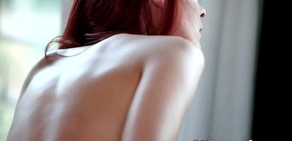  Redhead beauty banged before sixtynine